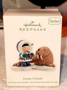 Hallmark FROSTY FRIENDS 2011 #32 In the Series Christmas Ornament MINT IN BOX! - Picture 1 of 6