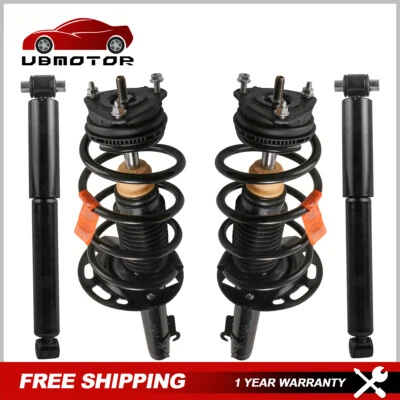 4Pcs Complete Shocks Struts Absorbers For 2006-2007 Ford Focus Front & Rear - Изображение 1 из 4
