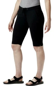 Columbia Damen Neu mit Etikett Activewear Anytime Outdoor lange Shorts schwarz Größe 2 - Bild 1 von 7