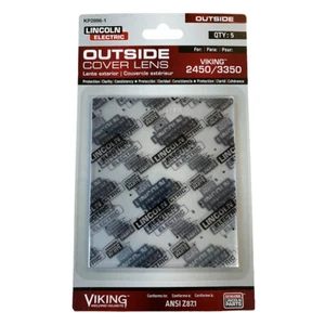 Lincoln Electric KP2898-1 750S/2450/3350 Series Outside Clear Cover Lens 5/Pack - Picture 1 of 1