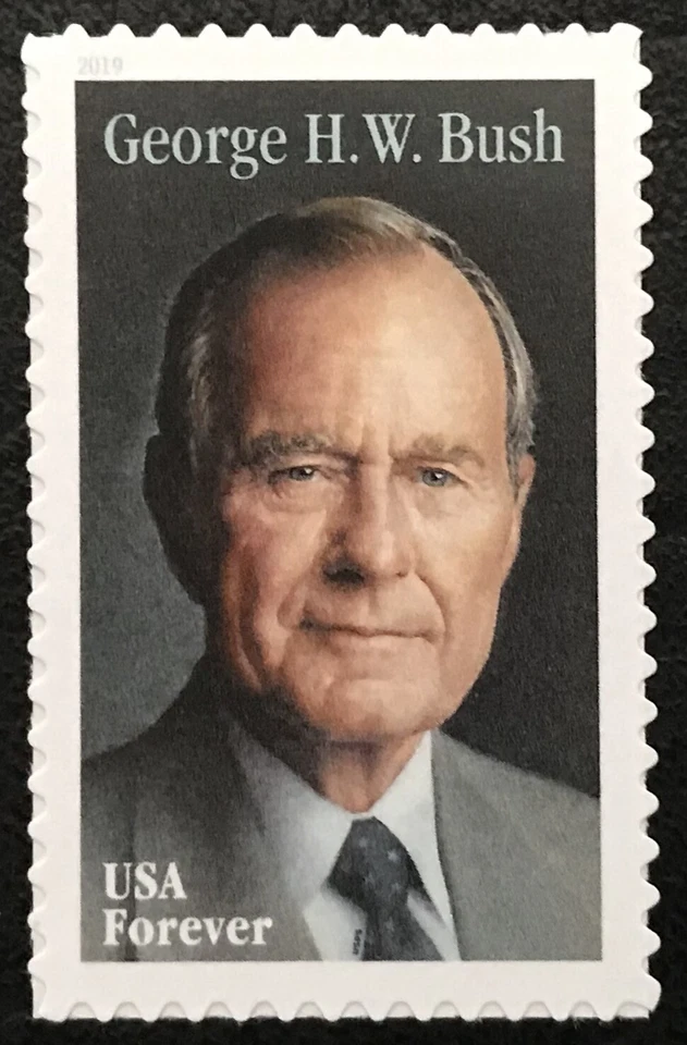 2019 Scott #5393 - Forever - GEORGE H. W. BUSH - Single Mint NH - Image 1 of 1