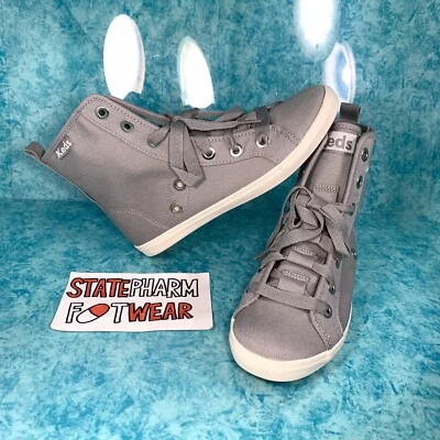Keds Rookie Loop Women's Gray Retro High Top Sneakers - Image 1 of 4