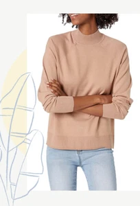 Damen Daily Ritual Fine Gauge Stretch Mockneck Pullover Pulli Gr. XS - Bild 1 von 3