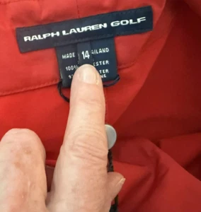Ralph Lauren Golf Skort Bright Apple Red Sz 14 NWT - Picture 1 of 10