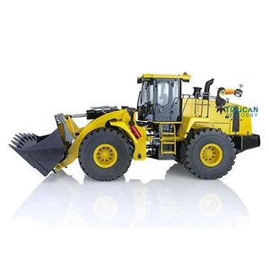 1:14 Scale Metal Hydraulic RC Wheeled Loader WA470 W/Lights Sound Servo Motor - Picture 1 of 22