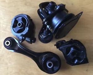 MB 4pcSet Honda Accord 1990 1991 1992 1993 Automatic Engine Transmission Mounts - Foto 1 di 1