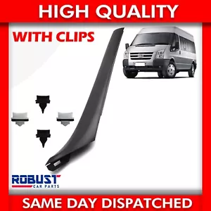 FOR FORD TRANSIT MK7 WINDSHIELD WINDSCREEN LEFT MOULDING TRIM 1755018 (2006+ON) - Picture 1 of 11