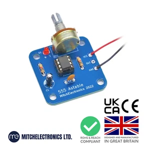 555 Astable Electronic DIY Kit - Picture 1 of 1