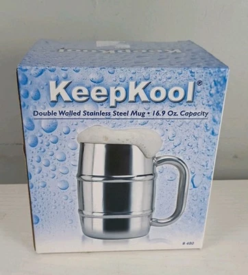 Old Dutch "Keep-Kool" Double Wall Stainless Steel Mug, 16.9-Ounce - Image 1 of 3