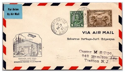 Канадская авиапочта обложка первого полета (CP5) - Изображение 1 из 2