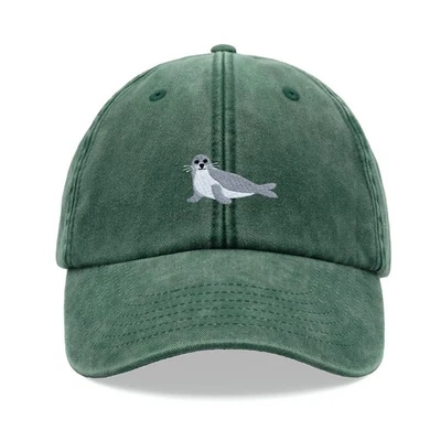 Guarnizione Cappello Baseball Vintage Unisex Papà Pesca Divertente Animale Vela - Immagine 1 di 3