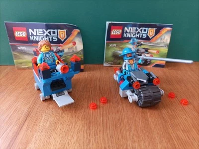 LEGO NEXO KNIGHTS: Robin's Mini Fortrex (30372) and Knight's Cycle (30371) - Image 1 of 4
