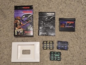 Alien vs Predator Atari Jaguar Complete in Box Includes Manual & All 3 Overlays