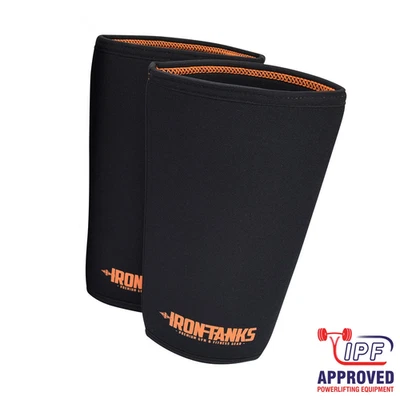 Iron Tanks 7mm Iron Knee Sleeves V2 - IPF APPROVED - 4XL - Image 1 of 3
