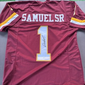 Deebo Samuel Autogramm signed XL Custom Commanders Trikot - PSA Hologramm - Bild 1 von 6