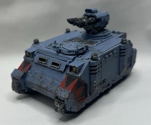 Razorback Rhino Warhammer 40k Space Wolves Pro Painted Space Marines Primaris - Picture 1 of 8