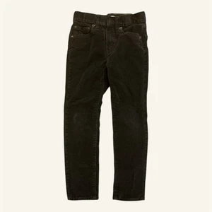 CREWCUTS Pants Boys Size 6 Gray Corduroy Adjustable Slim leg Preppy School - Picture 1 of 7