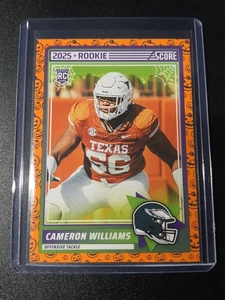 Cameron Williams - Score-a-Treat Football 2025 - Eagles - Rookie - RC - Bild 1 von 2