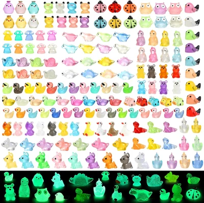168 Pcs Mini Resin Animals Tiny Resin Animals Mini Ducks Miniature Little Small - Image 1 of 4