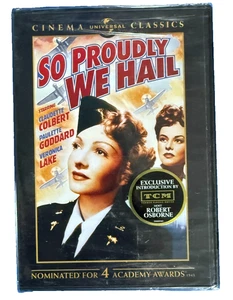 So Proudly We Hail DVD Paulette Goddard NEW Sealed - Imagen 1 de 2
