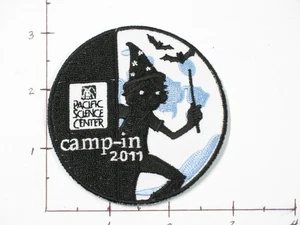 Pacific Science Center Camp-In 2011 Embroidered Sew-On Patch - Picture 1 of 2
