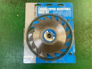 Delta 7" Dado Blade Set Carbide Tipped 35-825 Table Saw 5/8" Shaft - Picture 1 of 10