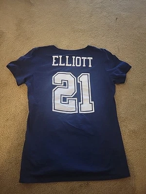 Ezekiel Elliott Nike Women's Medium #21 Dallas Cowboys T-Shirt - Image 1 of 4