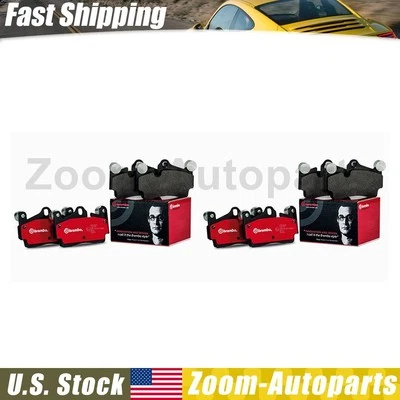 Kit de pastillas de freno delanteras traseras Brembo OE para Fiat 500L 2014 2015 2016 2017 2018 Foto 1 de 3