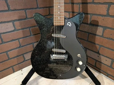 Danelectro Blackout 59 Electric Guitar - Black Metalflake - Image 1 of 4