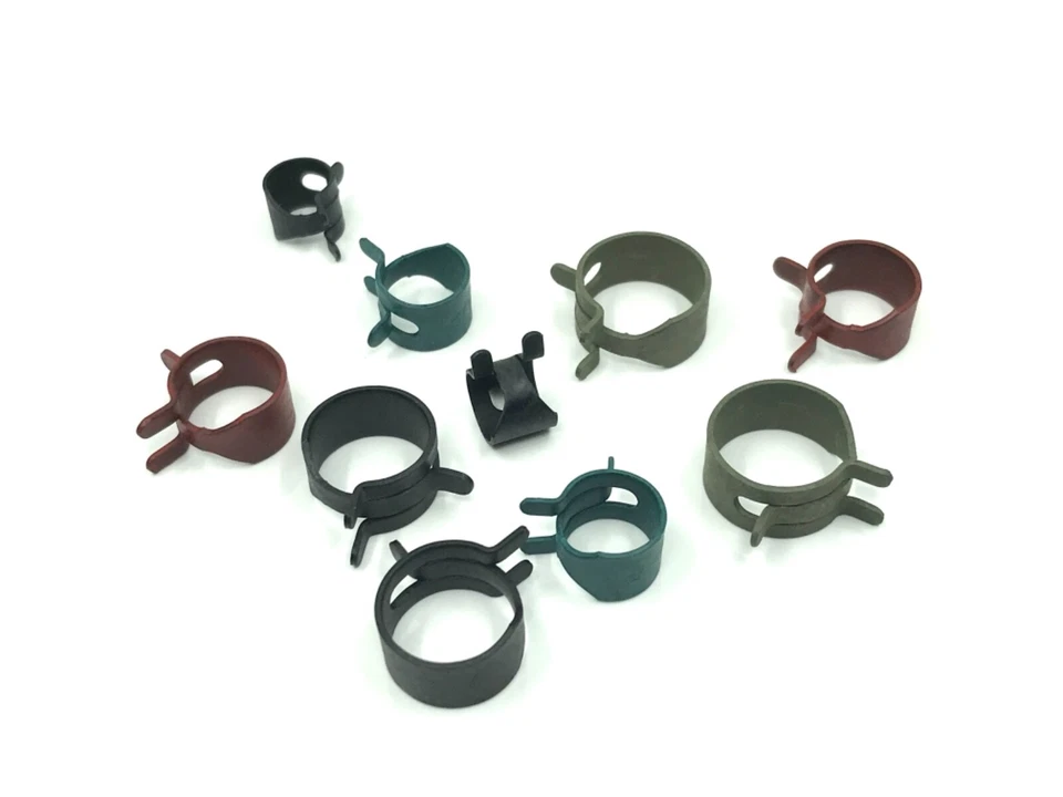 10 pcs 5 sizes Pontiac Oldsmobile fuel vacuum transmission hose spring clamps  - Image 1 of 1