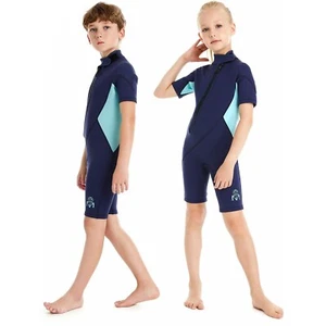 Kinder 2mm Neopren Shorty Neoprenanzug Größe 14, Thermo und Ultra Stretch 41-48kg - Bild 1 von 7