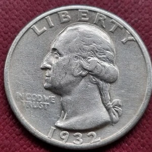 1932 S Washington Quarter 25c Better Grade XF #68327 - Picture 1 of 2