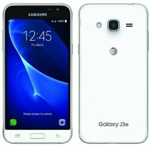 Samsung Galaxy J3 (2016) SM-J320A - 16 GB - White Smartphone LTE Unlocked