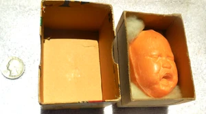 Unused figural baby crying & smiling bar of soap in box -circa 1920's? - Imagen 1 de 8