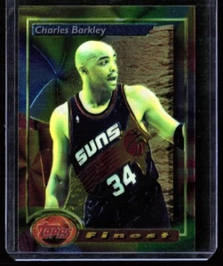 1993-94 CHARLES BARKLEY TOPPS FINEST MOMENT BASKETBALL CARD #200 PHOENIX SUNS - Picture 1 of 2