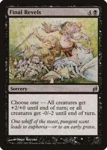 FINAL REVELS X 4 E/X+ LORWYN MAGIC THE GATHERING - Picture 1 of 1