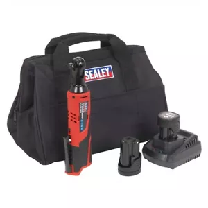 Sealey CP1202KIT Ratschenschlüssel-Set 3/8 Zoll Vierkantantrieb 12 V Li-Ion - 2 Akkus - Bild 1 von 5