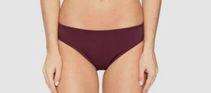 $39 Nautica Women's Purple Solid Shoo Retro Bikini Bottom Swimwear Size X-Small - Picture 1 of 2