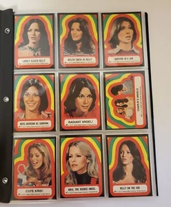 Charlies Angels Serie 4 Juego Completo 11 Pegatinas y 66 Cartas Topps - Imagen 1 de 10