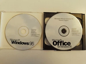 Windows 95 Pre-Release 098-60502 *RARE* + Office for Windows 95 Pre-Release - Afbeelding 1 van 3
