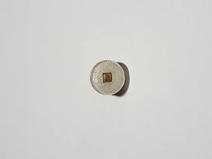 Buttons For Sewing :9 pcs ,new gold stud white round 1cm - Picture 1 of 3