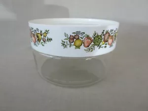 Vintage Pyrex Corning Ware Spice Of Life See N Store Canister 2" Made in USA - Picture 1 of 5