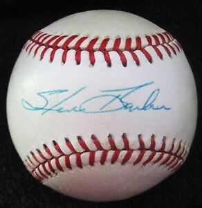 RARE Steve Barber d.07 PSA/DNA Autographed Baseball Baltimore Orioles NY Yankees