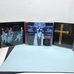 3 CD Lot Ozzy Osbourne Black Sabbath Ozzman Cometh Heaven And Hell Down To Earth - Imagen 1 de 10