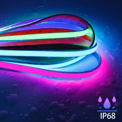 24V WS2811 720Leds/m Addressable RGBIC LED Neon Strip Dream Color Smart Lights - Image 1 of 4