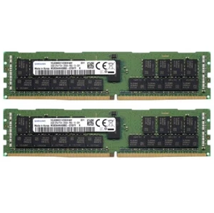 Samsung 64GB (2X32GB) DDR4 2666MHz PC4-21300 RDIMM Memory Ram M393A4K40BB2-CTD - Picture 1 of 6
