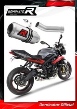 Street Triple R 675 Exhaust GP Dominator Racing silencer muffler 2013 - 2016