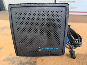 VINTAGE MOTOROLA RADIO LOUD SPEAKER WITH CORD USED - Picture 1 of 2