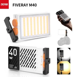 ZHIYUN FIVERAY M40 40W Pocket Led Video Light On Camera Photography Fill Light  - Photo 1 sur 8