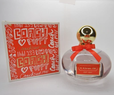 Coach Poppy Eau de Parfum 3,4 oz - 100 ml EDP Vintage 2015 Fórmula Foto 1 de 4